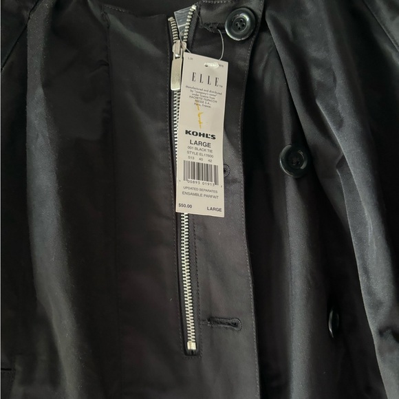 Elle Women's Black Crop Jacket - Picture 2 of 5